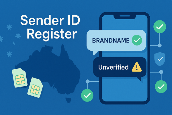 SMS Sender ID Register Details Announced
